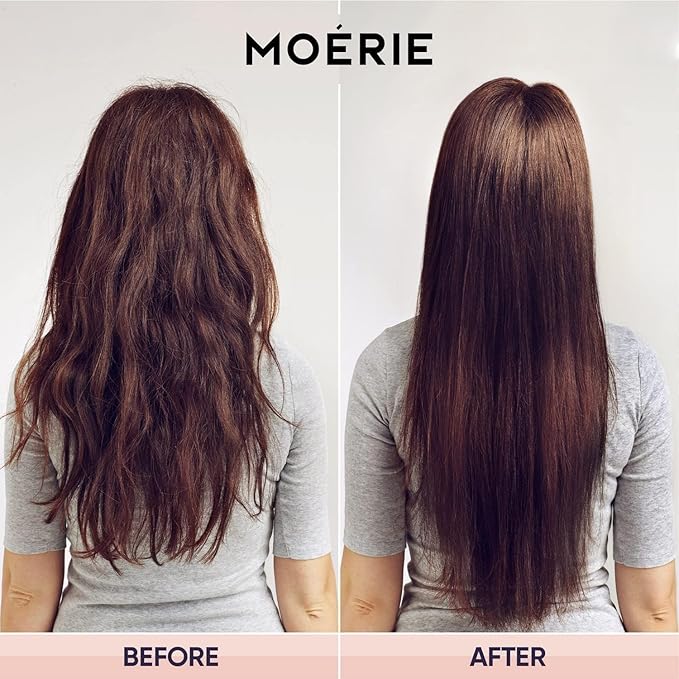 Moerie Hair Growth &amp Repair Mask - Restorative Vegan-Friendly Treatment for Longer Thicker Fuller Hair - 100ml 2 pack