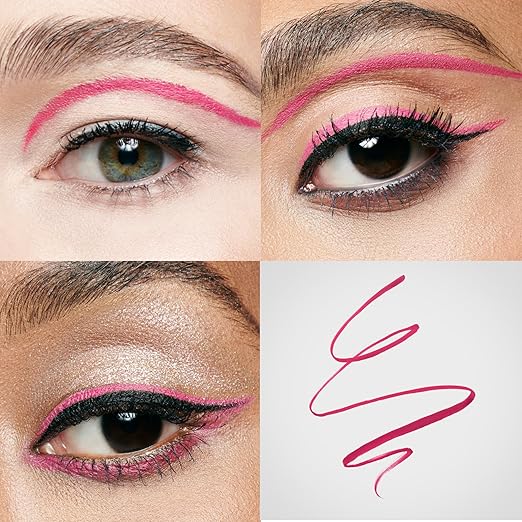 stila Waterproof Liquid Eye Liner Stay All Day Makeup with Fine Brush Tip Lasting Satin Finish Smudge-Proof &amp Transfer-Resistant
