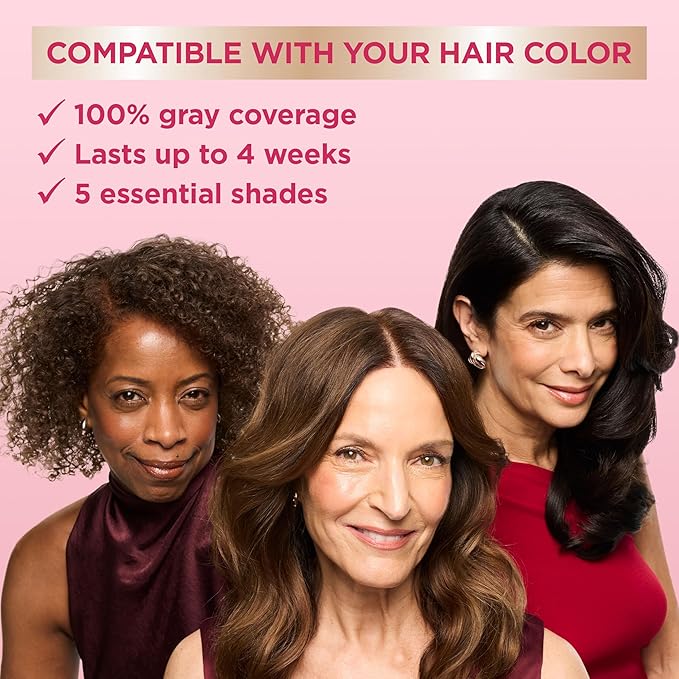 Garnier Color Sensation Color Retouch Demi Permanent Hair Dye for Roots with 100% Gray Coverage Rich Brown Hair Dye 6.0 Pack of 6 (Packaging May Vary)