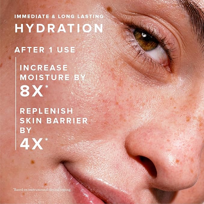 Farmacy Ceramide Face Moisturizer - Honey Halo Hydrating Facial Moisturizer for Dry Skin - Plumps Soothes + Restores Skin with Potent Ceramides + Buckwheat Honey for a Dewy Healthy Glow (50ml)