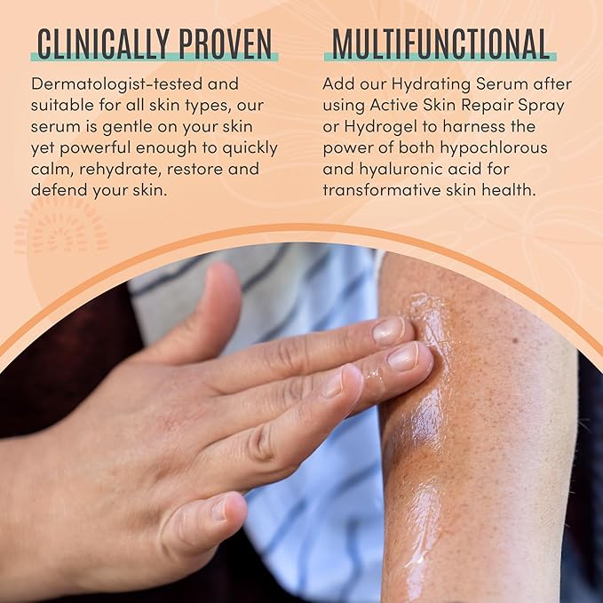 draft Skin Repair Face and Body Hydrating Serum EWG Certified Hyaluronic Acid for All Skin Types Dermatologist-Tested Moisturizing Anti-Aging Serum with Ceramides &amp Niacinamide 5 fl. oz.
