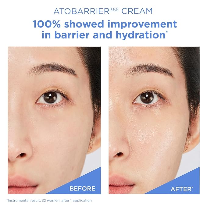 AESTURA ATOBARRIER365 Cream with Ceramides Korean Face Moisturizer for Barrier Repair | 120H lasting Hydration Ceramide Capsules Dry &amp Sensitive Skin Non-comedogenic 80 mL / 2.70 fl.oz.