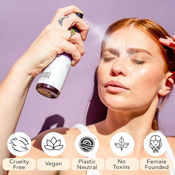 Bakuchiol Face Toner - USA Made with Natural &amp Organic Ingredients Skin Toner for Oily and Acne Prone Skin Spray Toner for Aging Skin Smoothes Fine Lines &amp Wrinkles Face Toner for Women An