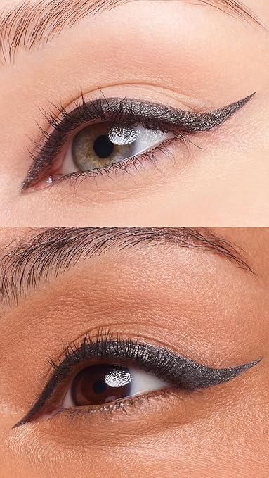stila Waterproof Liquid Eye Liner Stay All Day Makeup with Fine Brush Tip Lasting Satin Finish Smudge-Proof &amp Transfer-Resistant