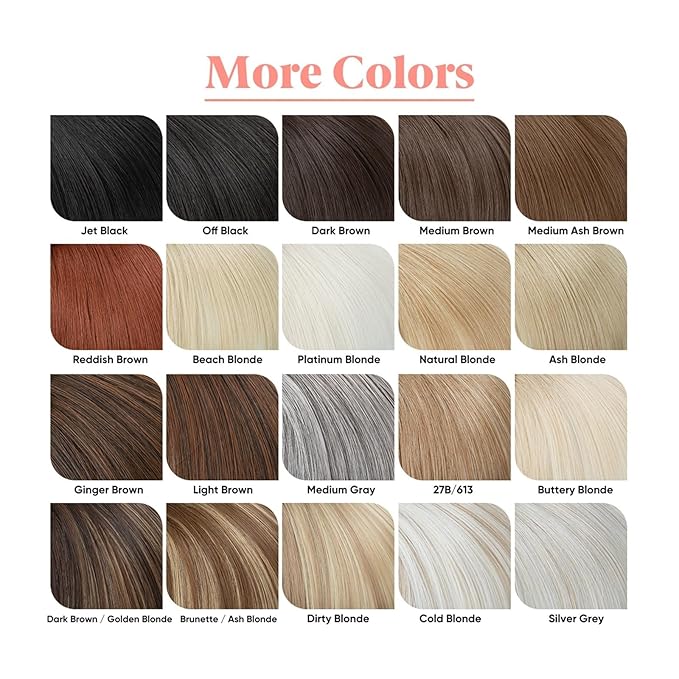 Bangs Hair Synthetic Headband Bangs Extension Fake Hair Blunt Fringe with Long Sides for Women Natural False Black Brown Blonde Bang Bangs Hair Clip(Silver Grey)