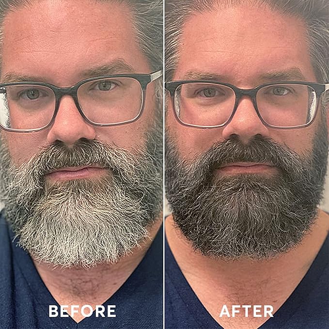 Madison Reed Mr. Hair Color for Men Dark Brown to Black Demi-Permanent Hair Dye Reduces Grays in 15 Minutes For Hair &amp Beard Nourishing &amp Strengthening Keratin &amp Argan Oil 2 Applicati