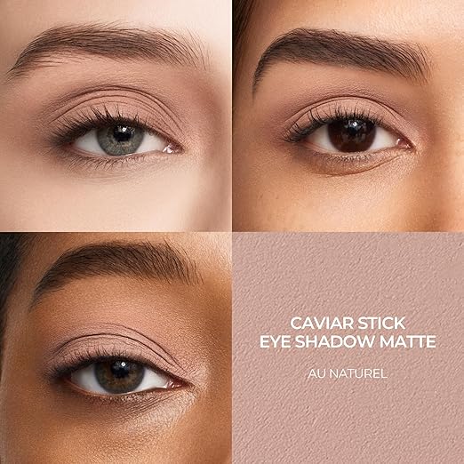 Laura Mercier Caviar Stick Cream Eyeshadow: Shimmer and Matte Finishes 24HR Wear Long Lasting Rich Color Easily Blendable and Buildable Waterproof Hyaluronic Acid Infused
