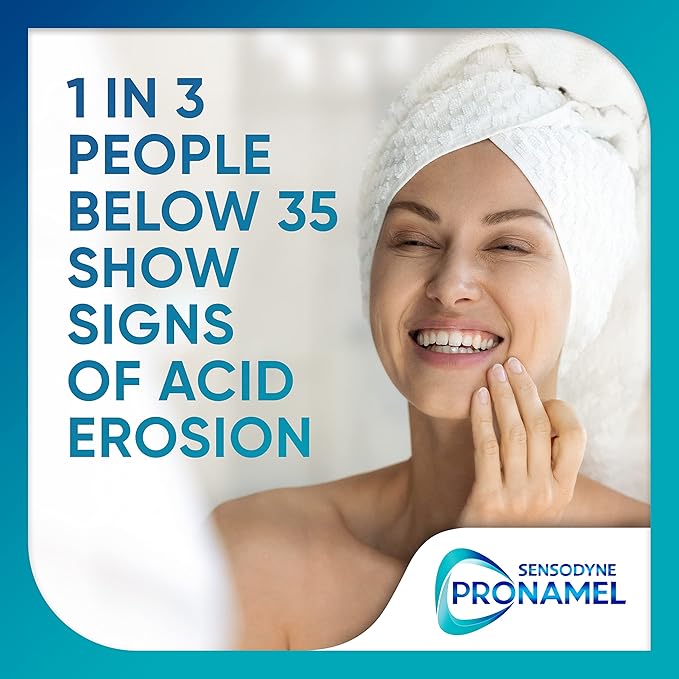Sensodyne Pronamel Intensive Enamel Repair Toothpaste for Sensitive Teeth to Reharden and Strengthen Enamel Extra Fresh - 3.4 Ounces (Pack of 4)