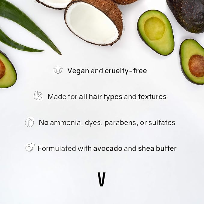 oVertone Haircare The Remedy for Fine Hair Colorless Hydrating Mask with Shea Butter &amp Coconut Oil Cruelty-Free 8 oz