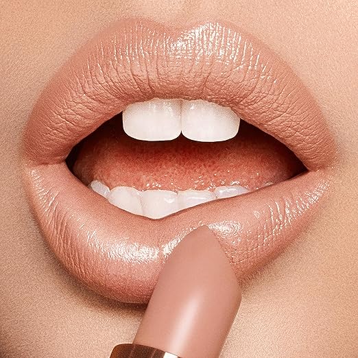 Charlotte Tilbury K.I.S.S.I.N.G Lipstick - Moisturizing &amp Hydrating Lipstick with Light-Diffusing Pigments for a Luminous Finish &amp Fuller-Looking Lips