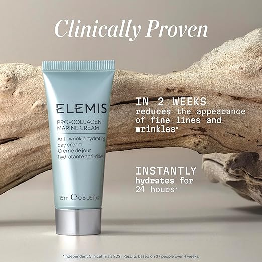 ELEMIS Pro-Collagen Marine Cream Lightweight Anti-Wrinkle Daily Facial Moisturizer