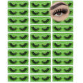 Wholesale Lashes 3D Faux Mink Eyelash Bulk 18mm Handmade Reusable Eye Lash Dramatic Fluffy False Lash with Glitter Portable Packing (Flufy 30 pairs - A07)
