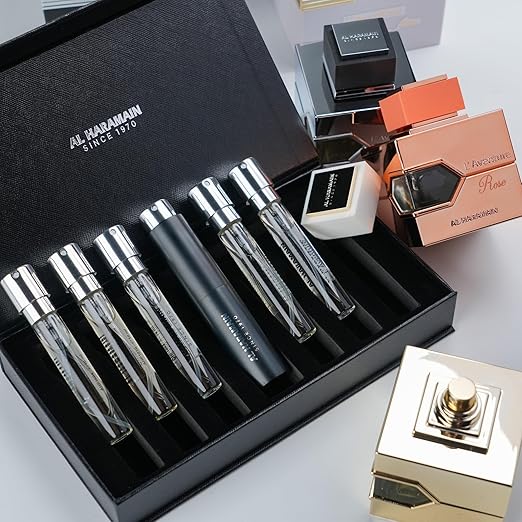 Al Haramain Discovery Collection - Laventure for Unisex Adult - 6 Pc Mini Gift Set 0.33oz LAventure EDP Spray (Mini) Perfume Atomiser