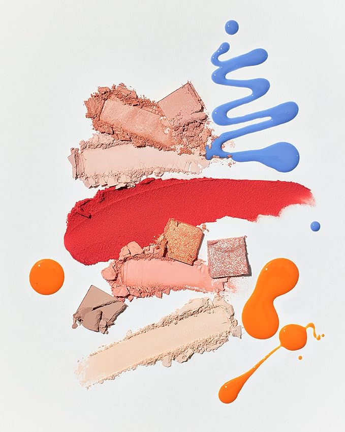 rom&ampnd Better Than Palette 102g (08 Peach Dahlia Garden) | Eye Makeup Palette Matte &amp Shimmer Eye Shadow Sparkling Glittery various 10 shades Long Lasting High Pigmented Blendable Warm