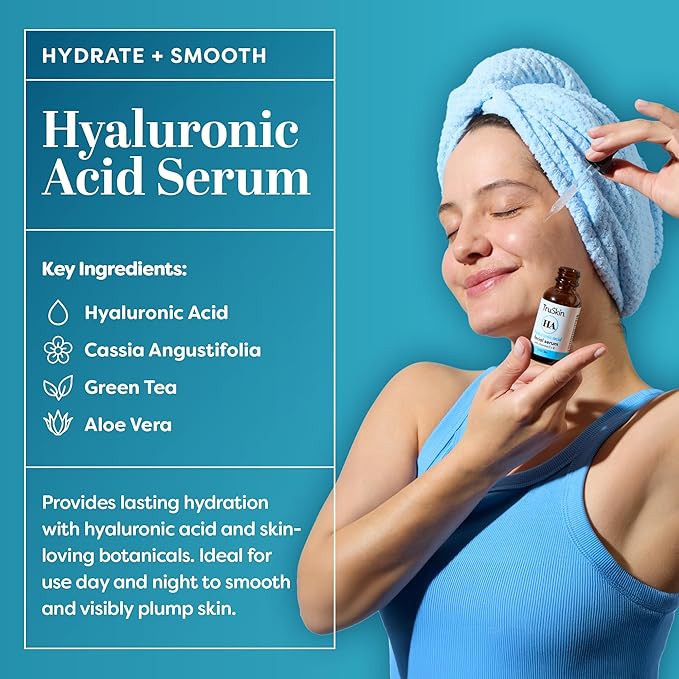 TruSkin Face Serum Trio ? Hyaluronic Acid Vitamin C &amp Retinol Serum for Face ? Anti Aging Skin Care Set for Women ? Skincare for Bright Smooth Hydrated &amp Firmer-Looking Skin 1 fl oz 3 Bot