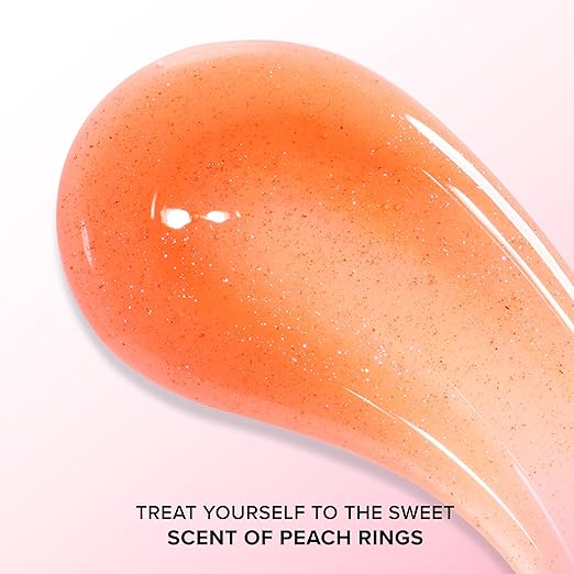 Too Faced Kissing Jelly Lip Oil Gloss | Hydrating Lip Oil + Gloss Hybrid for Instant Moisture and Shine 0.15 Fl Oz