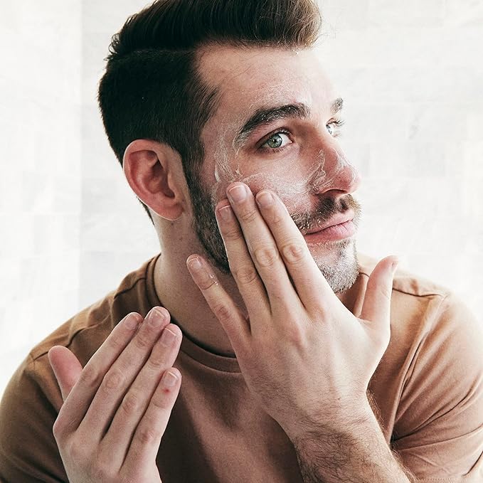 Brickell Men's Daily Essential Face Moisturizer for Men Natural and Organic Fast-Absorbing Face Lotion with Hyaluronic Acid Green Tea and Jojoba 4 Ounce Unscented