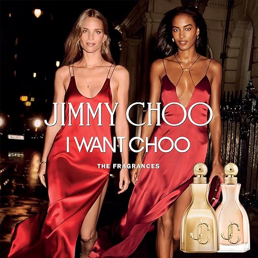 JIMMY CHOO I Want Choo 3 Piece Eau de Parfum Gift Set (Eau de Parfum Spray Jimmy Choo Seduction Lipstick Pouch)