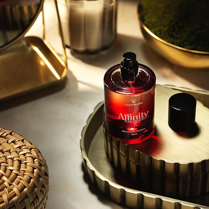 Affinity Pure Passion Unisex Pheromone Perfume ? Alluring Floral &amp Sweet W Musk Scent - Pheromones Perfumes Enhances Attraction &amp Charisma ? Long-Lasting Irresistible Fragrance for Women &am