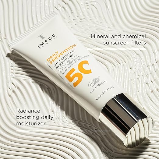 IMAGE Skincare DAILY PREVENTION Ultra Defense Moisturizer SPF 50 Broad Spectrum Sunscreen Fragrance Free