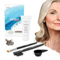 Godefroy Hair Color Tint Kit for 100% Gray Coverage Light Ash Brown 20 Applications Long-Lasting Root Touch-Up for Men &amp Women Pre-Measured Capsules No Waste DIY Salon-Quality Results at Hom