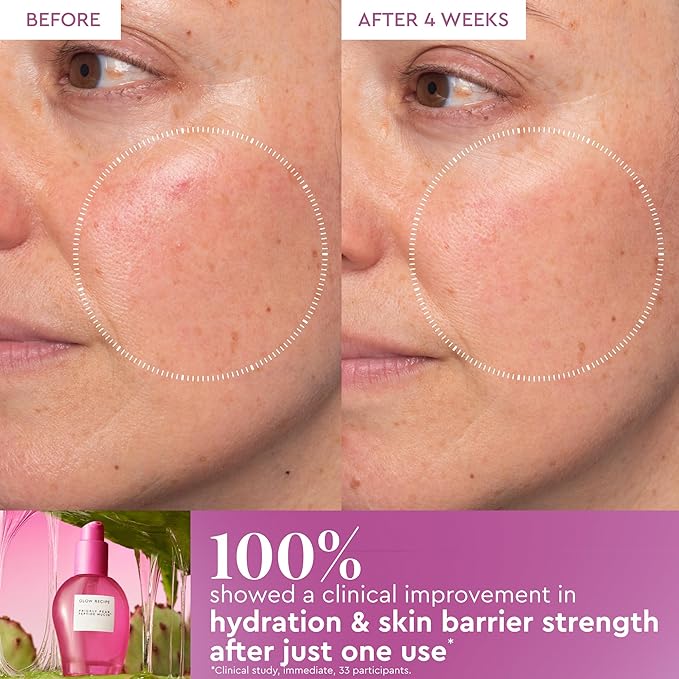 Glow Recipe Prickly Pear Peptide Mucin - Vegan Snail Mucin Face Serum to Hydrate &amp Repair Skin Barrier with Pore Refining Bio-active Peptides &amp Deep Hydration - Glass Skin Korean Skincare (4