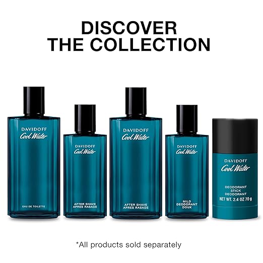 Davidoff Cool Water Eau de Toilette ? Aromatic Men's Cologne ? With Notes of Coriander Mint Lavender &amp Amber ? Long Lasting Fragrance