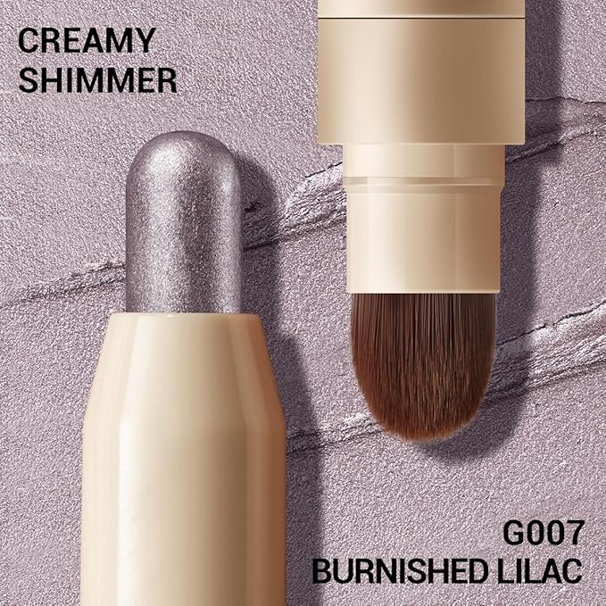 imakeupnow Cream Waterproof Eyeshadow Stick Set Shimmer Matte Eye Shadow Sticks 2PCS Brightener Make Up Eyeshadow Pencil With Small Cosmetics Bag #I