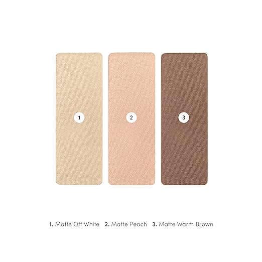 jane iredale PurePressed Eye Shadow Triple Highly Pigmented Mineral Based Eye Color Long Lasting &amp Crease Resistant Formula Safe for Sensitive Eyes