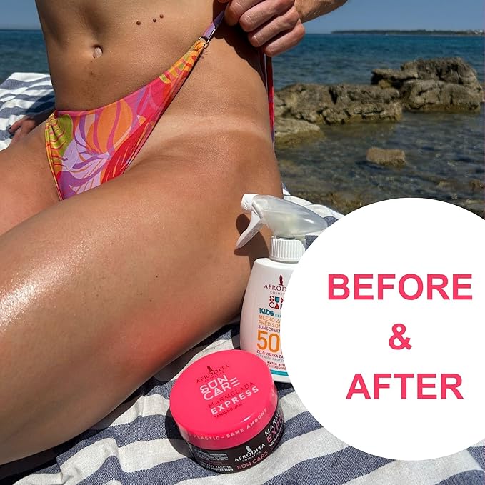 Sun Care Marmelada Tanning Accelerator | For Quick and Intense Tan | with 100% Organic Coconut Oil Karit? and Cocoa Butter | Silicone-Free | Vegan (Express)