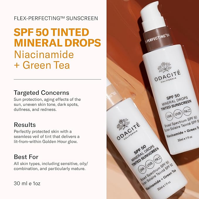 SPF 50 Flex-Perfecting??Mineral Drops Tinted Sunscreen FIVE