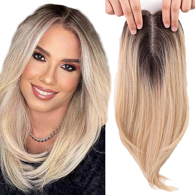 Clip in Hair Pieces for Women Toppers bangs hair clip Thinning Extensions Pieces Wiglets Covers Sparse hair loss