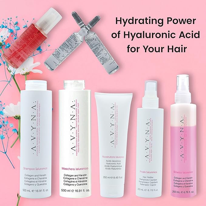 Avyna Hair Restructuring Liquid With Hyaluronic Acid 3.38 oz