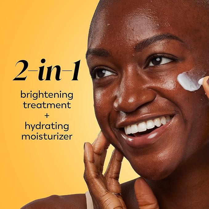 Olay Vitamin C Face Moisturizer Brightening Cream for Women Instant Hydration Evens Tone Dark Spot &amp Hyperpigmentation Reduction Glowing Skin Care - Niaciniamide Lactic Acid 1.7 Oz