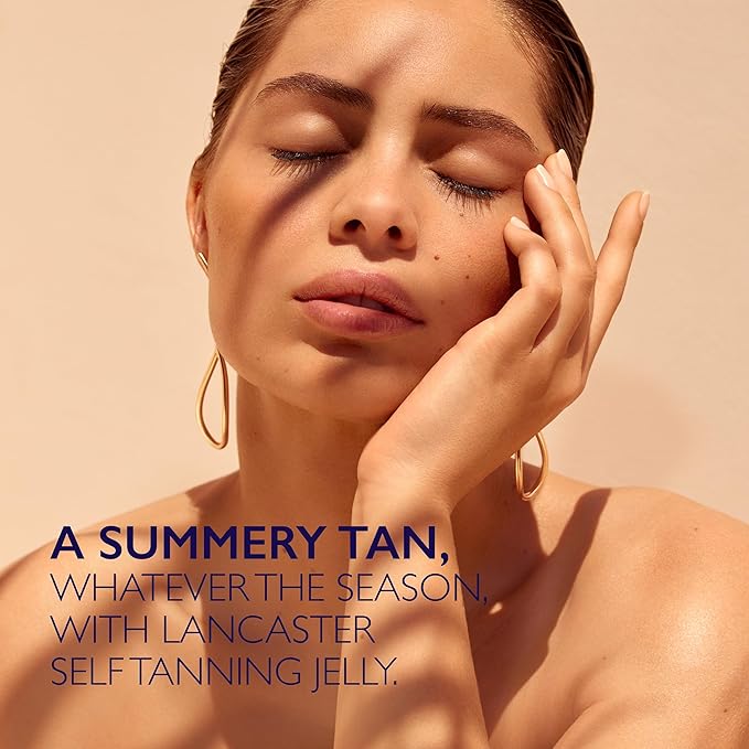 Lancaster Sun 365 Instant Self Tan Body Jelly 125ml | Natural Looking Fake Tan | Gradual Tan for Body