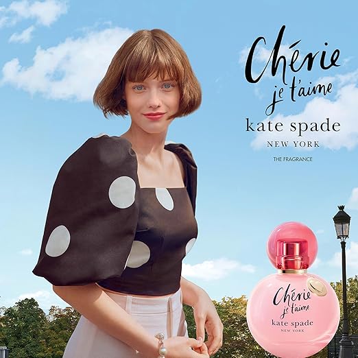 kate spade new york Cherie Je t'aime 3 Piece Eau de Parfum Gift Set (Eau de Parfum Spray Perfumed Body Lotion Purse Spray)