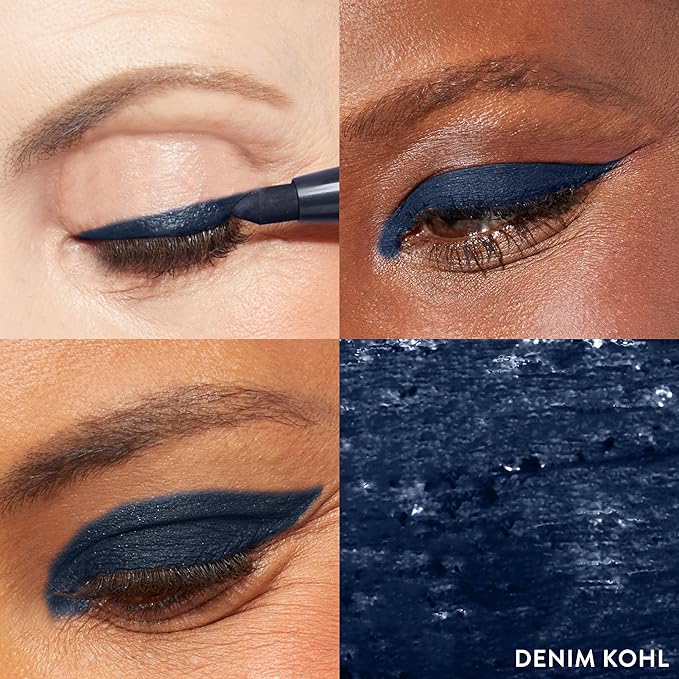 LAURA GELLER NEW YORK Kajal Longwear Kohl Eyeliner Pencil - Denim Kohl - Caffeine and Health & Beauty > Health Care > Vitamins & Supplements > Vitamins > Vitamin E - Smooth &amp Blendable Liner - Built-In Sharpener