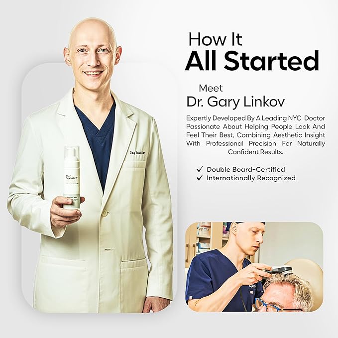 Haircare Thickening Foam - Hair Surgeon Formulated 1.7 oz / 50 mL Foam Pump White