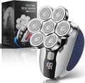 Head Shavers for Bald Men Professional 5-in-1 Electric Head Shaver Grooming Kit 7D Floating Wet &amp Dry Electric Razor for Bald Heads with LED Smart Display &amp Type-C Charging for Hair/Face/Bea