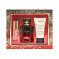 Tentation Oud Gift Set - Amber Spicy Gourmand Fragrance - Women Perfume and Body Lotion - Notes of Saffron Jasmine and Oud - 3 pc