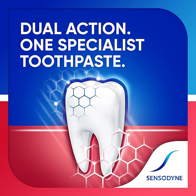 Sensodyne Sensitivity &amp Gum Sensitive Toothpaste for Gingivitis Sensitive Teeth Treatment Clean &amp Fresh - 3.4 oz (pack of 4)
