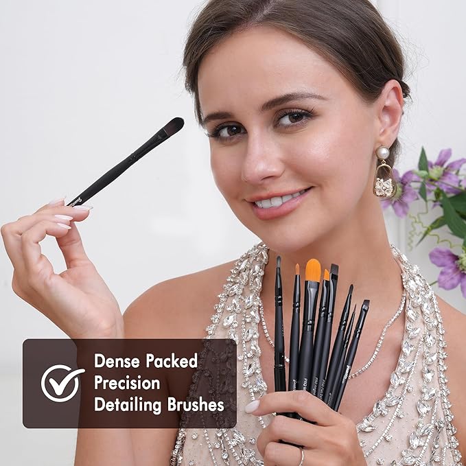 Bueart Design 32PCS Professional Makeup Brushes SetMakeup brushes Kit with Premium soft hair for FoundationPowderCreamBlushContourConcealerBronzerEyeshadowBlending For Pro Make up