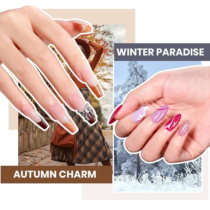 Beetles Gel Nail Polish Kit with U V Light 100 Colors Gel Polish 133 Pcs Nail Stuff Kit for All Seasons with Base and Matte&ampGlossy Top Coat Infinite Inspirations Soak Off Gifts for Women Girls Te