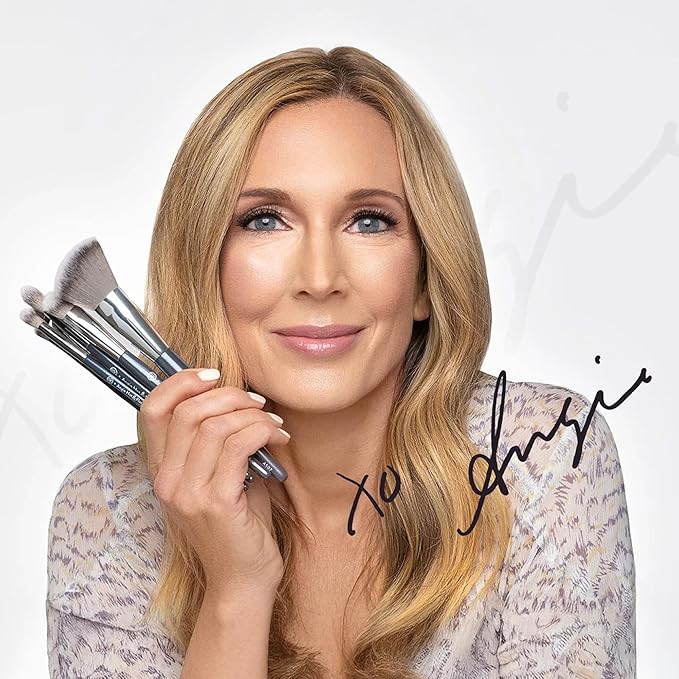 BK BEAUTY - ANGIE HOT &amp FLASHY A507 ANGLED BLUSH BRUSH ? For Blush Bronzer &amp Contour Fluffy Angled Brush for Seamless Streak-Free Finish