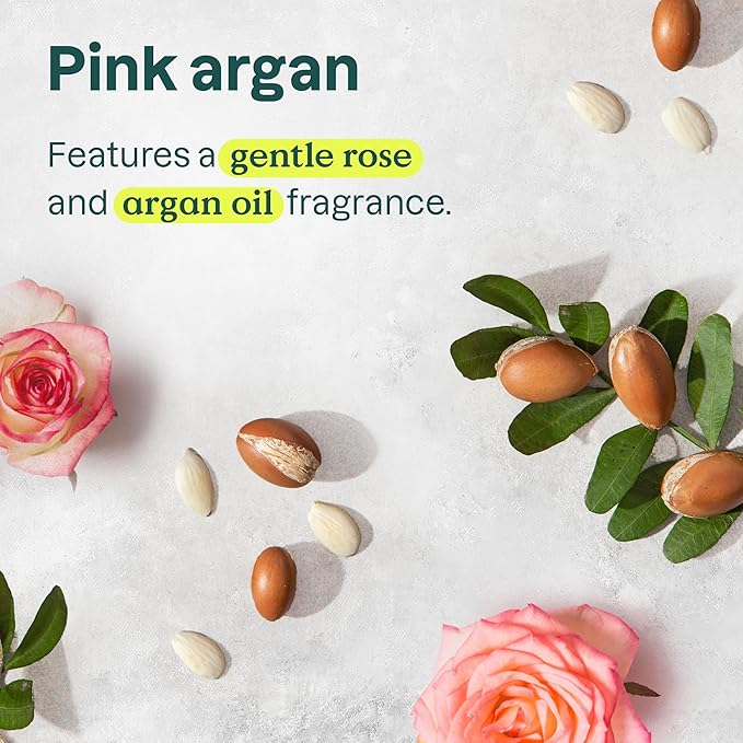 ATTITUDE Repairing Hair Mask Nourishes and Improves Hair's Appearance Fabulous Oils Blend Abyssinian Oil Argan Oil Shea Butter Vegan Hair Care Pink Argan Scent 5 Fl Oz