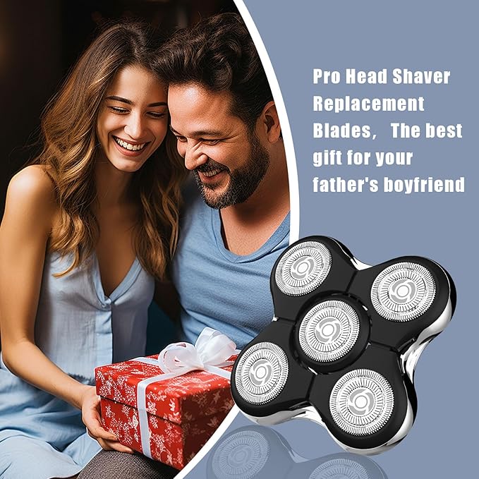 2Pack Shaver Replacement Head Compatible with Remington Balder Pro Head Shaver ModelSPR-XR7000with 2 Sweeping Brush