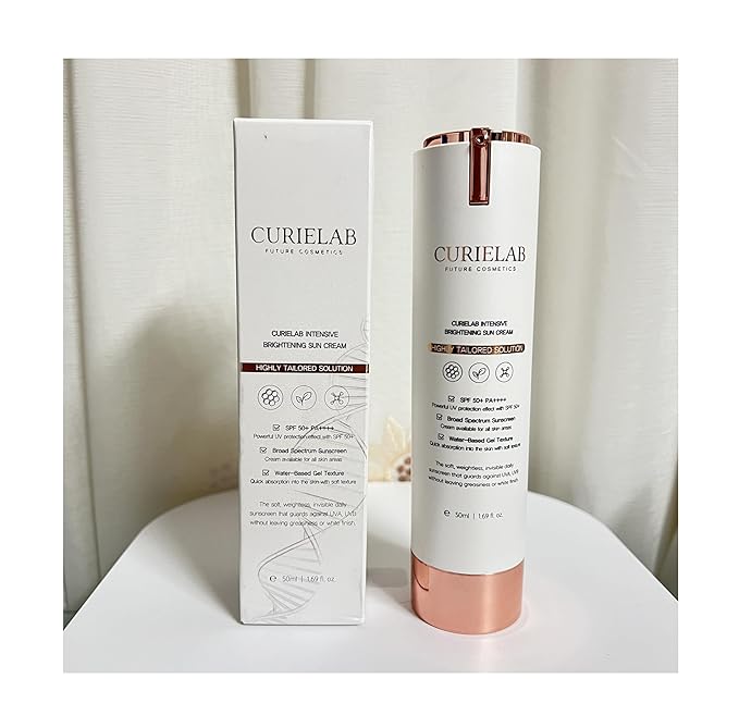 KOREA CURIELAB INTENSIVE SUN CREAM 50ml/169 fl.oz. SPF 50+ PA++++ Moisturize and Adhere Smoothly to Skin without Stickiness