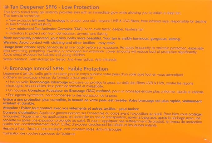 Lancaster Sun Beauty Tan Deepener SPF 6 6.7 Fl Oz