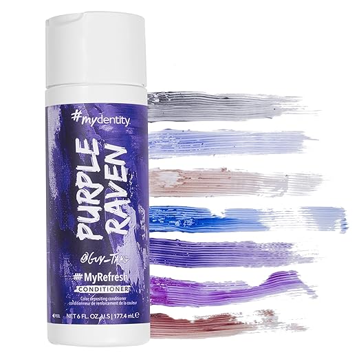 #mydentity MyRefresh Color Depositing Conditioner 6 oz | Temporary Hair Dye | Color Lasts up to 25 washes