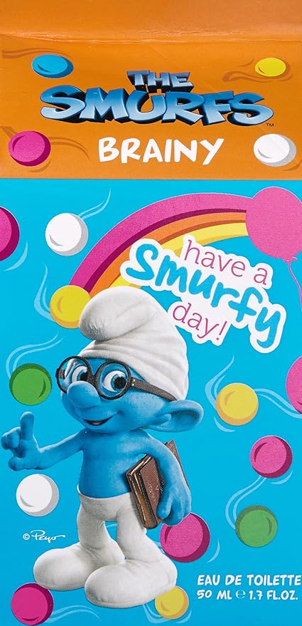 The Smurfs First American Brands The Brainy Eau De Toilette Spray for Kids 1.7 Ounce